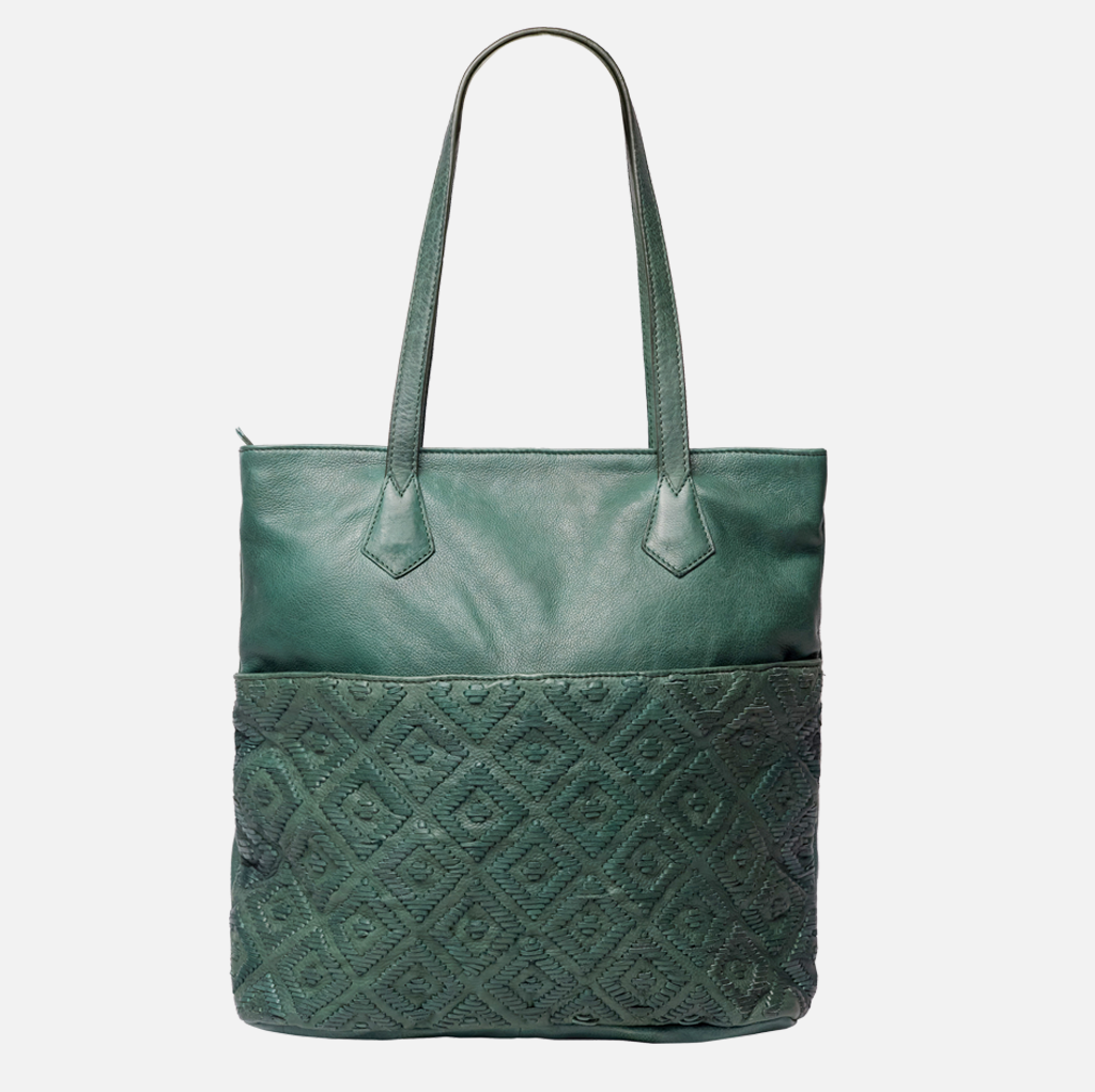 Mast | Women's Large Leather Tote Bag