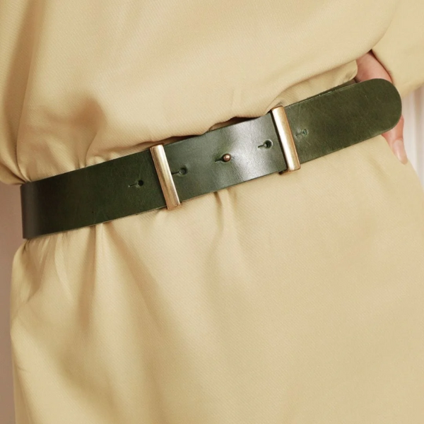 PREORDER Jip | Slimming Buckle-less Leather Belt for Jeans & Dresses