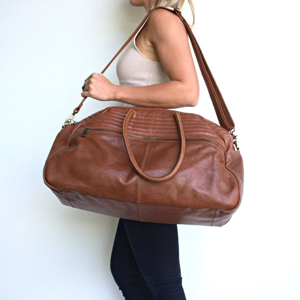Tucker | Timeless Leather Weekender Bag